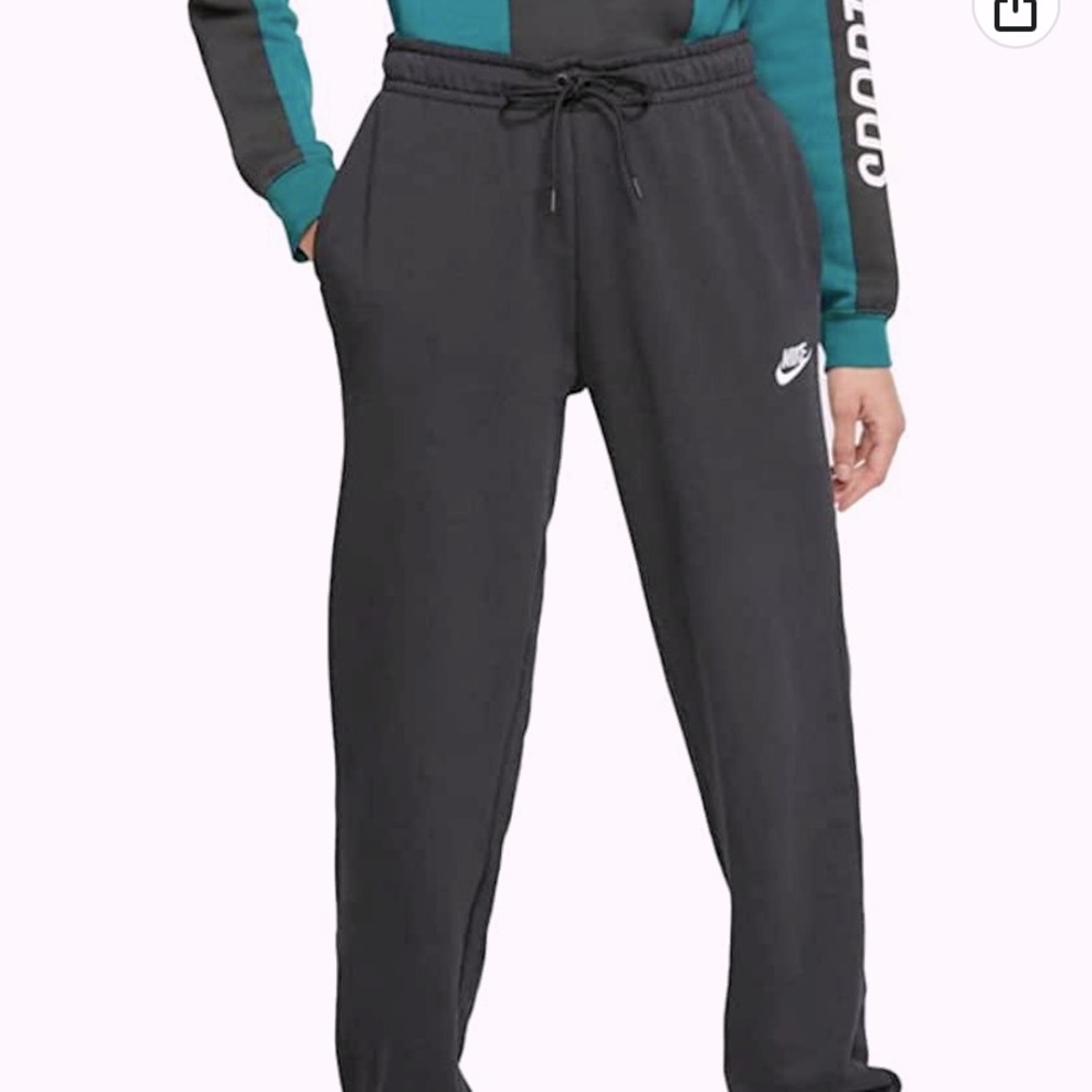 Dark Gray Nike Elastic Ankles Sweatpants